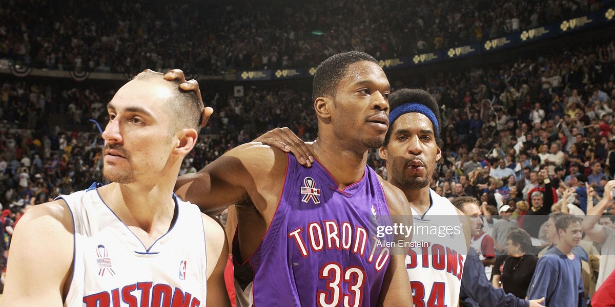 Almost Upset Raptors Pistons 2002 by Curtis M. Harris
