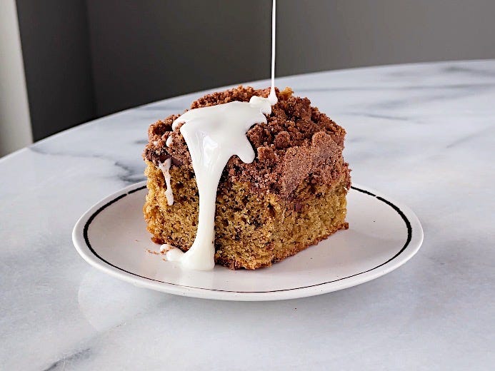 Chocolate Coffee Crumb Cake by Carolina Gelen SCRAPS