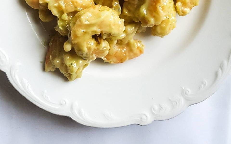 Wasabi prawns by Pamelia Chia Singapore Noodles