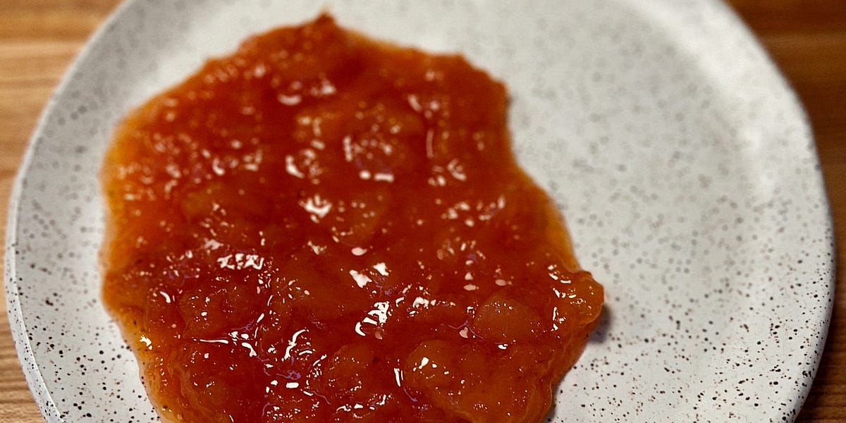 Recipe Simple Peach (or Nectarine) Preserves