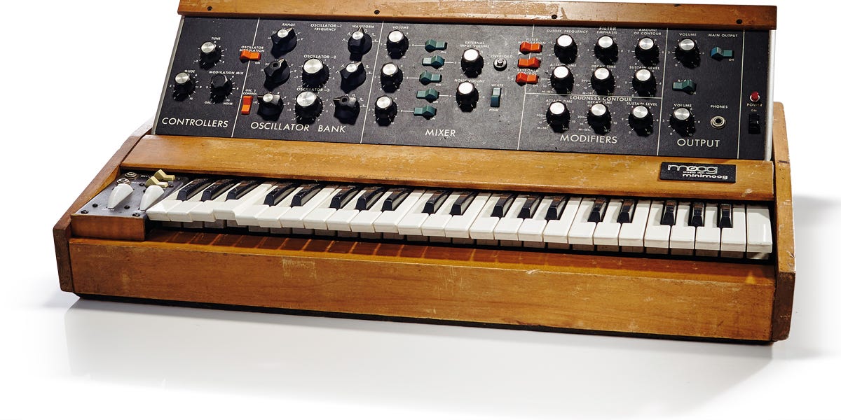 Even Queen used synthesizers, eventually