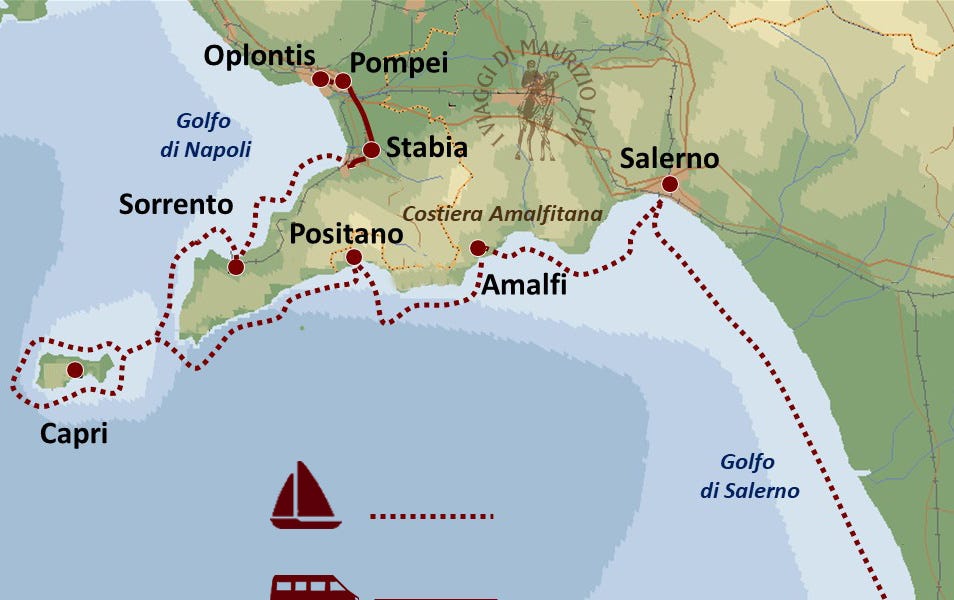 Un itinerario in barca per scoprire le coste del Cilento e il ritorno ...