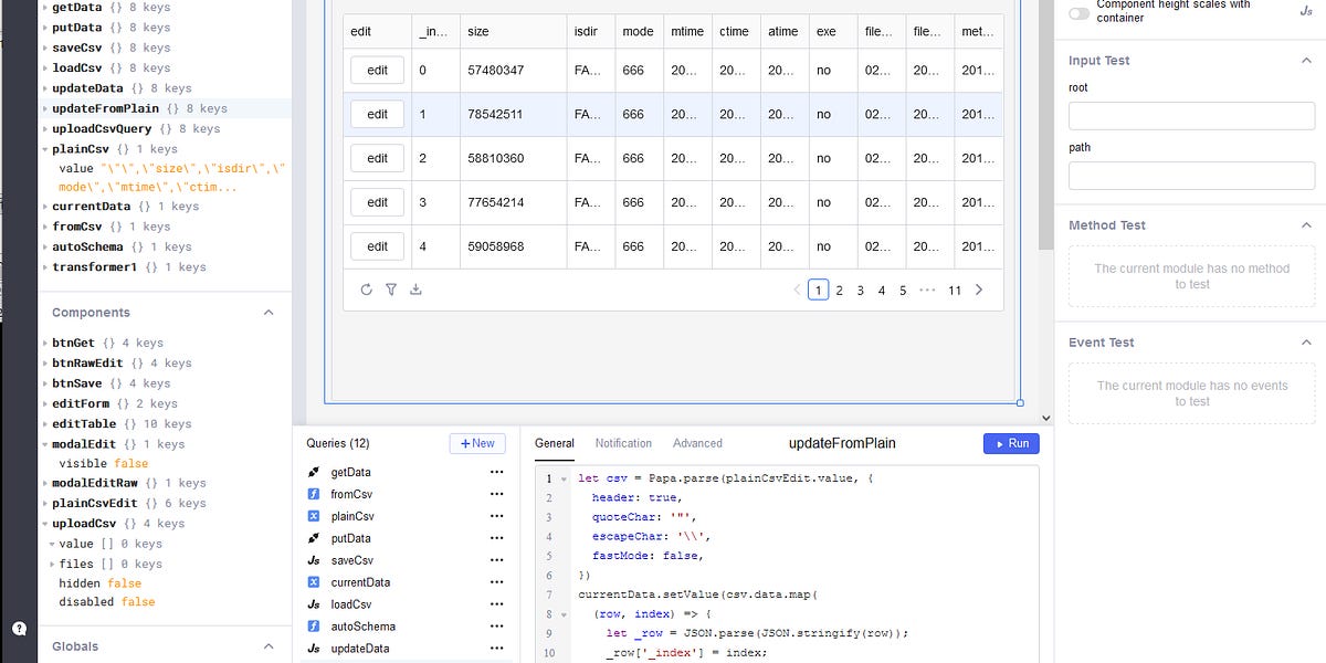 Which low-code UI framework? Part 1: Openblocks