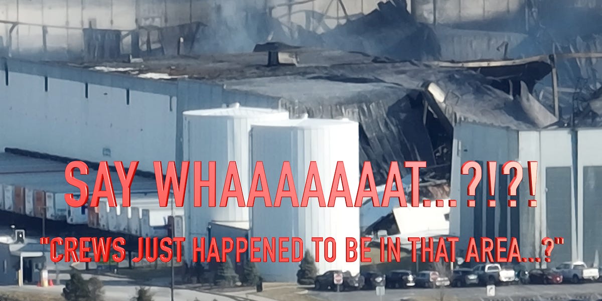 Walmart Distribution Center Fire/Explosion INDIANAPOLIS (Fire 3/16