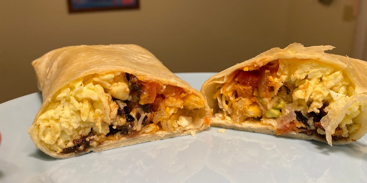 French Fry Breakfast Burrito by Jake Richards