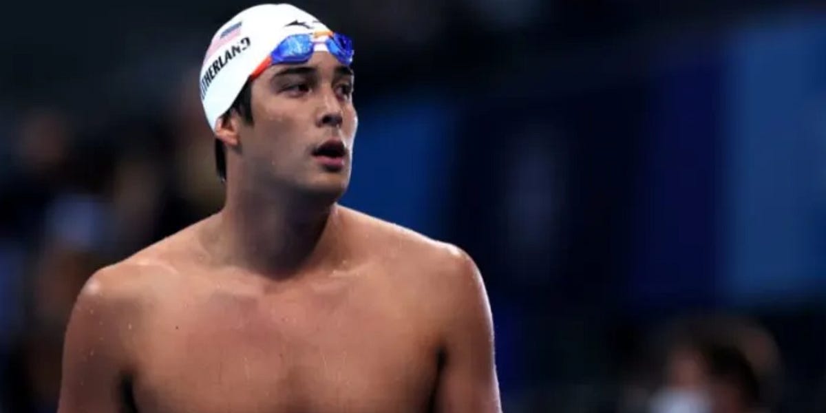 Jay Litherland first Asian American winner at Tokyo Olympics