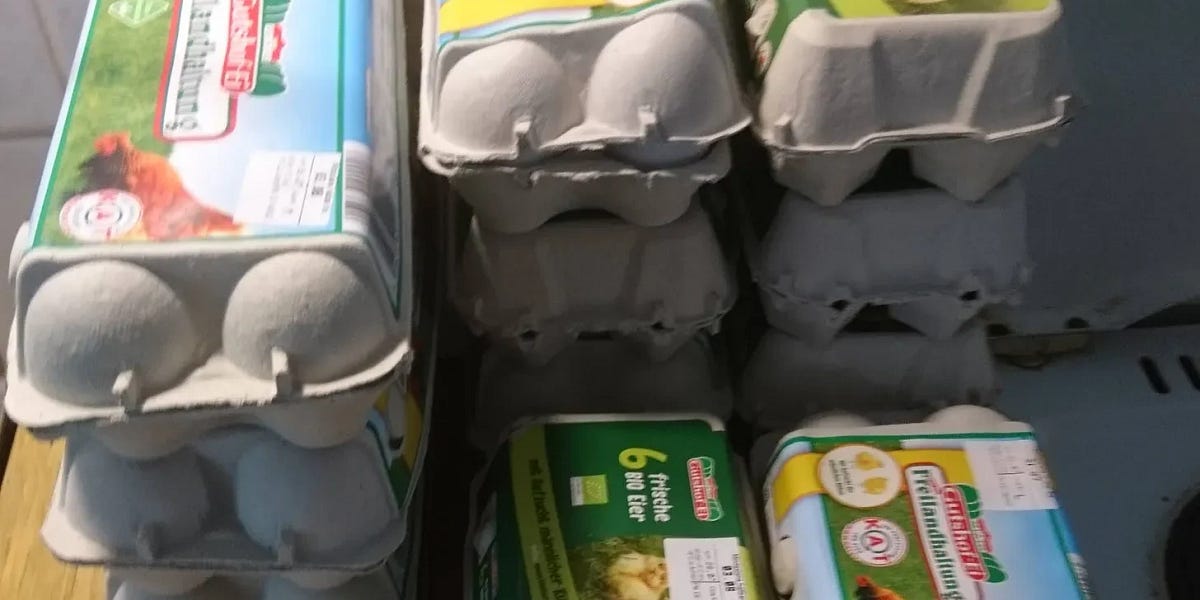 Gorillas laying eggs by Sebastian Foodsaver Diaries