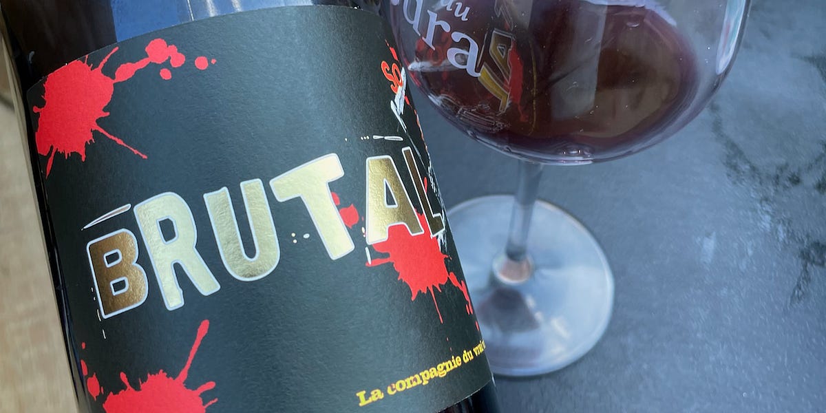 Brutal wine top