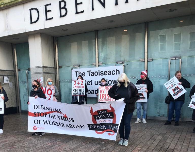 Picketing in the Pandemic by JJ O'Donoghue