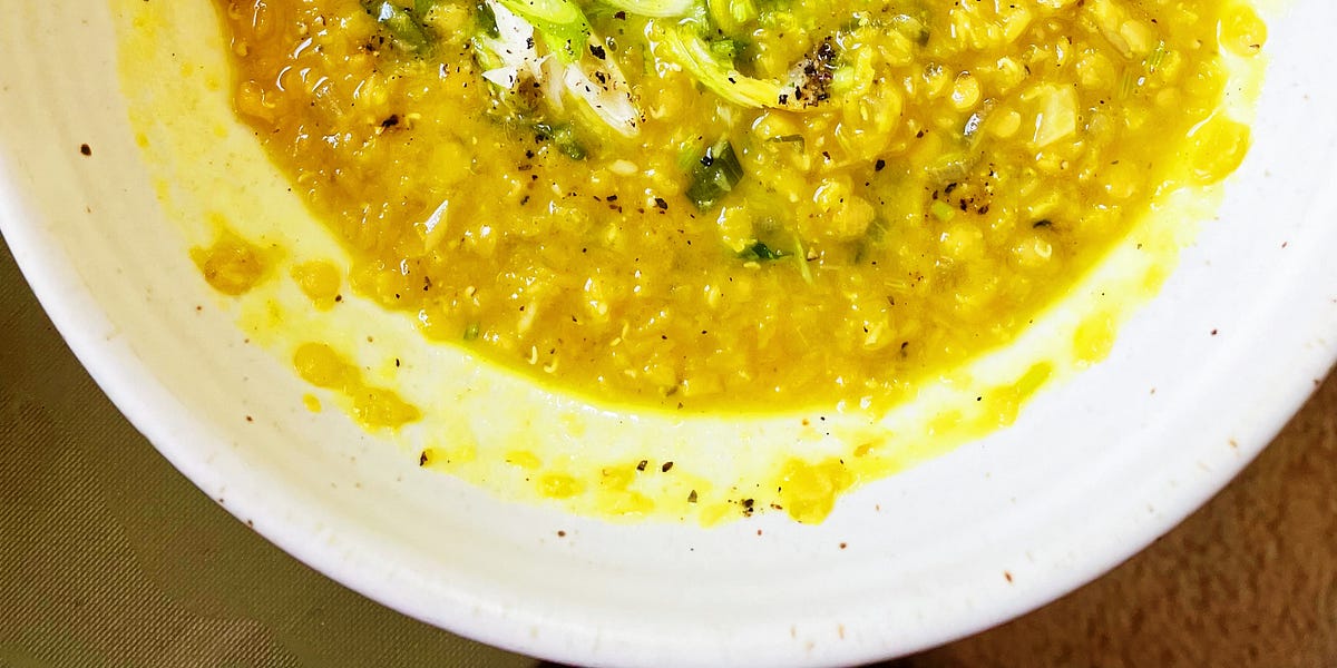 gentle lentils by Alison Roman a newsletter