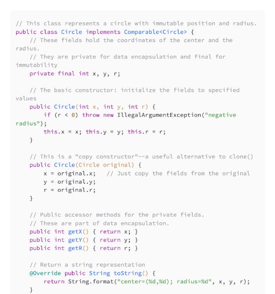 The Fundamentals of Object-Oriented Design in Java