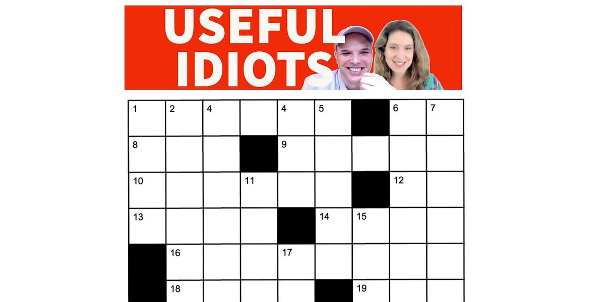 Useful Idiots Sunday Morning Crossword 1 (7.4.21)