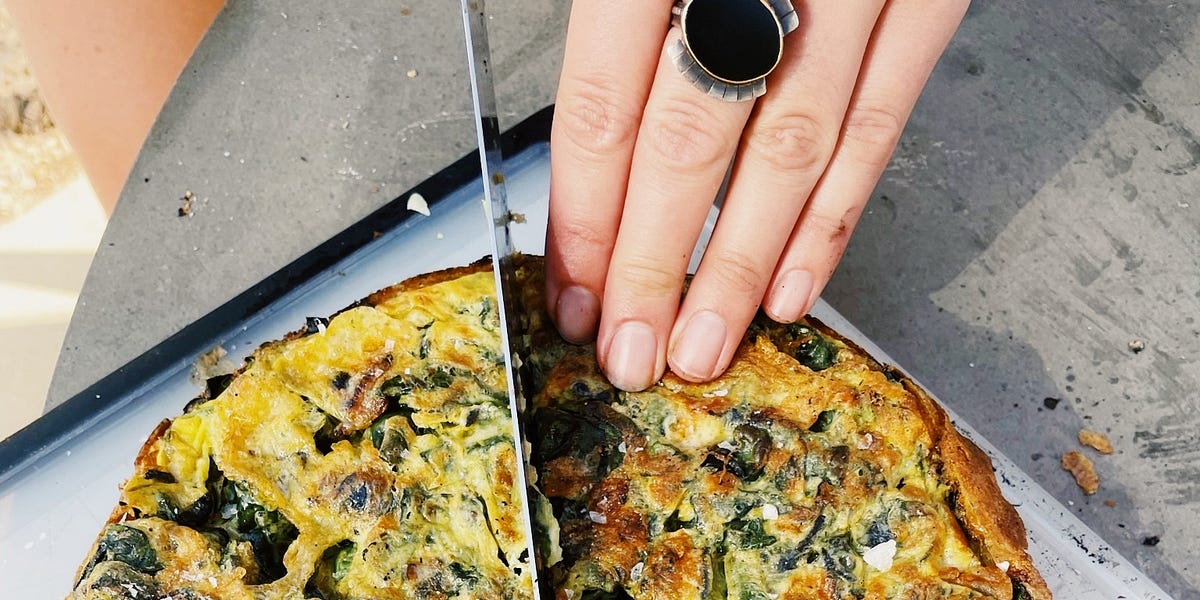 hot for frittata by Alison Roman and Jane