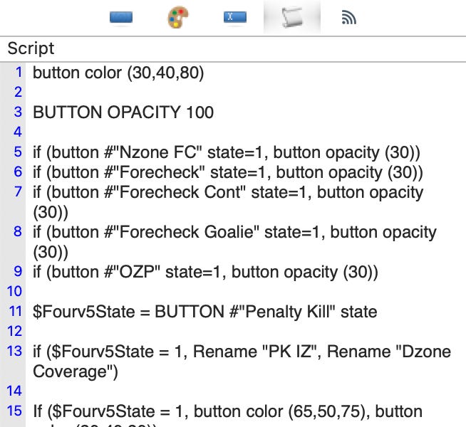 Manipulating Your Code Window in Hudl Sportscode