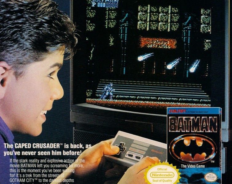 Batman Movie Games by JT Toasters and Chainsaws