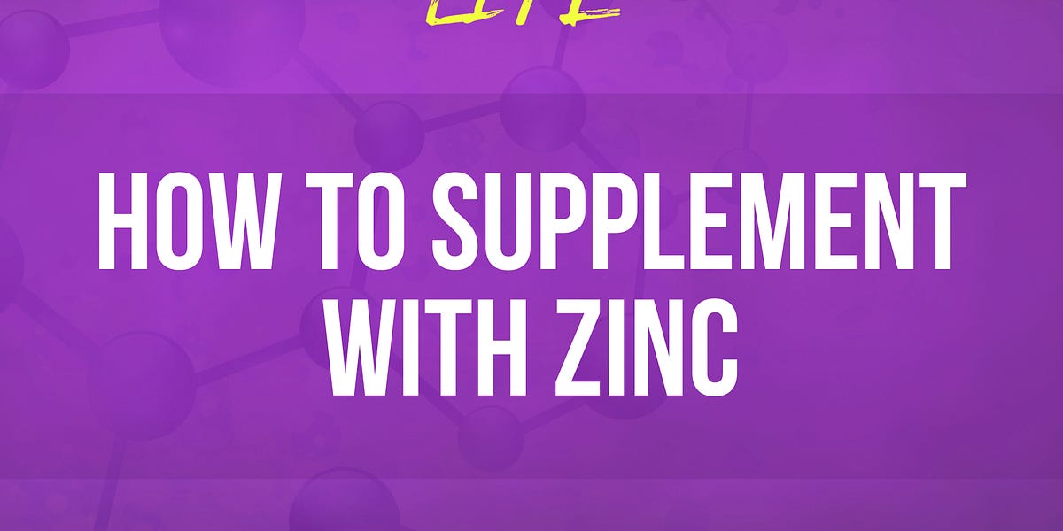 080 How to Supplement with Zinc by Chris Masterjohn, PhD