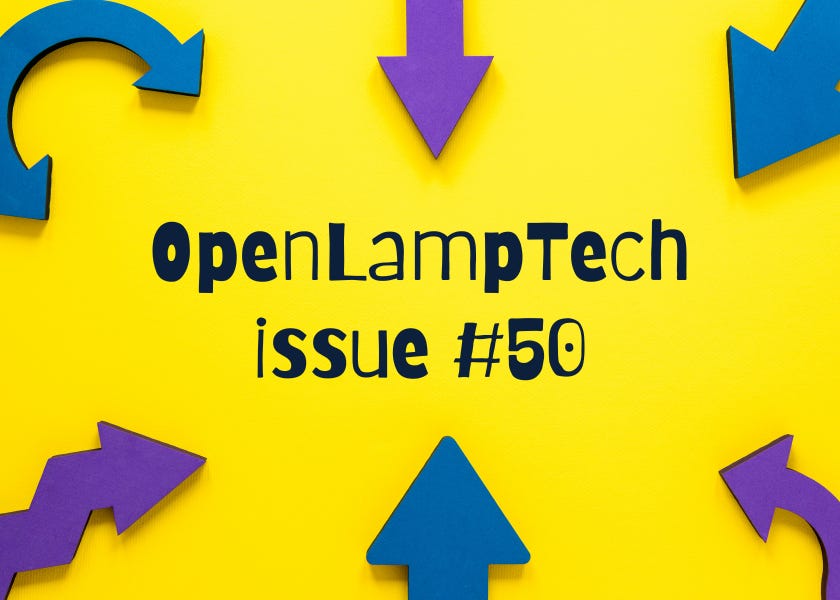 Openlamptech issue 50 by joshua otwell openlamptech