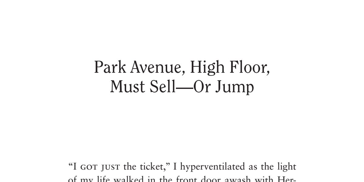 "Zero Gravity" by Woody Allen Woody’s Newsletter