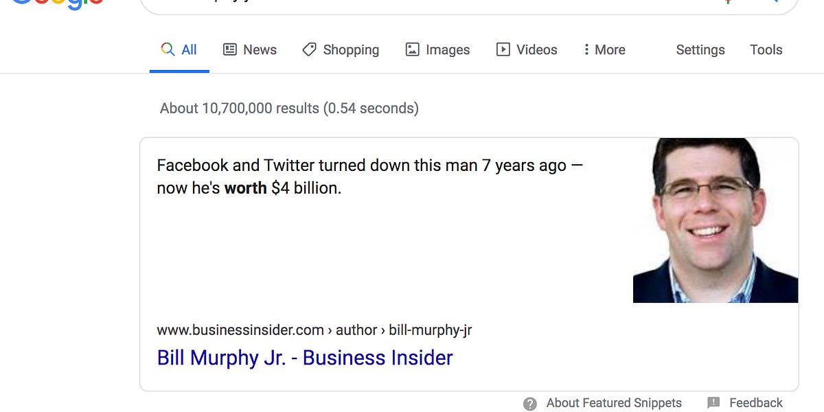 'Bill Murphy Jr. net worth'