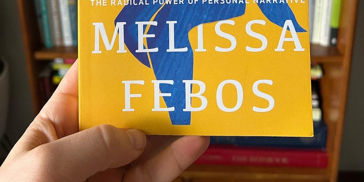 Body Work by Melissa Febos Third Thoughts