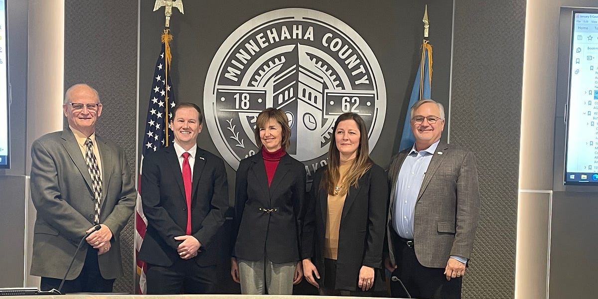 New Minnehaha County commissioners take oath
