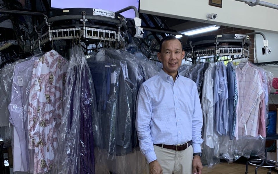 Dry cleaners have been hanging on by a thread