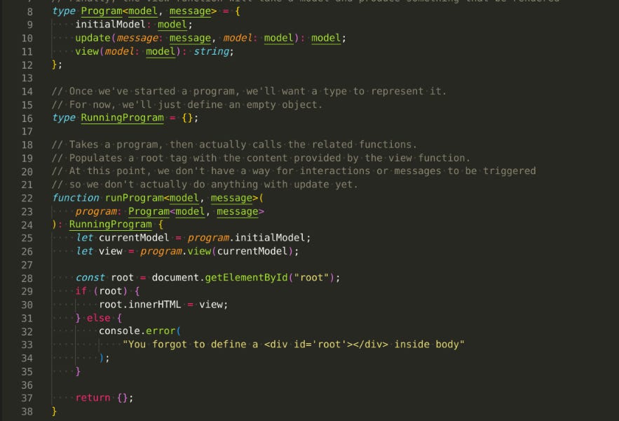 Make your own TEA (The Elm Architecture) | Devtalk