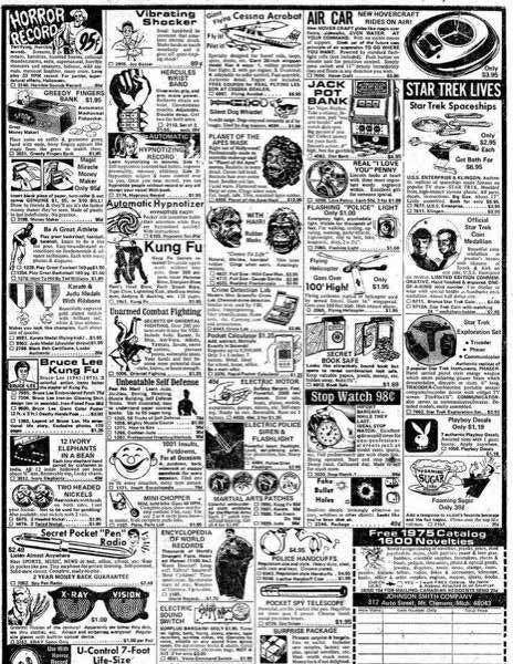 The Magnet 054: The Johnson Smith Novelty catalog