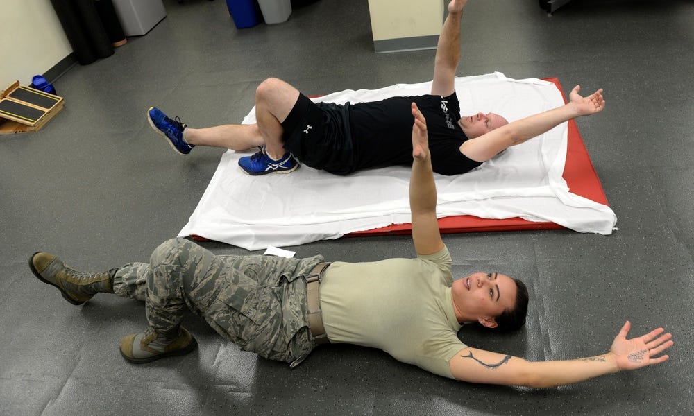 Army physical therapist prescribes simple 6hour stretching regimen