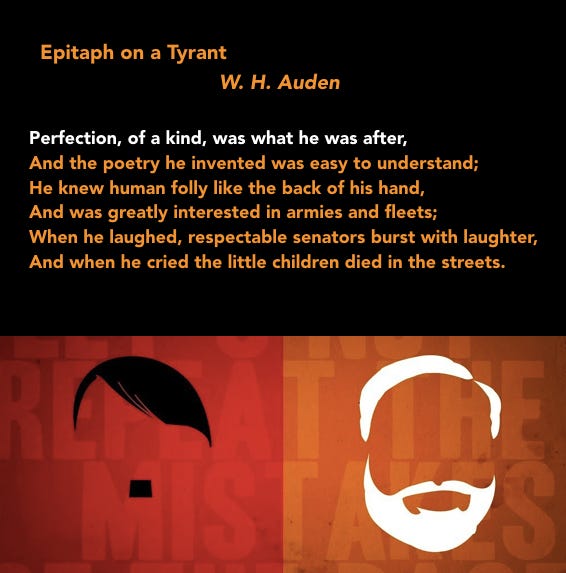 Epitaph on a tyrant by aranya Poetly