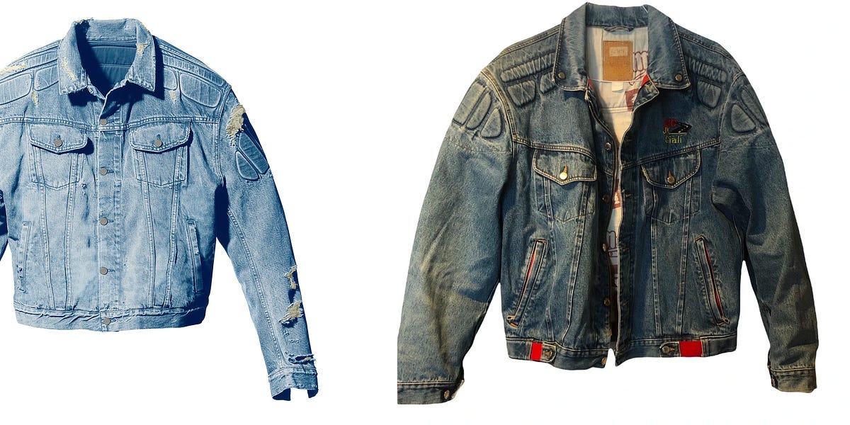 Yeezy denim jacket cheap