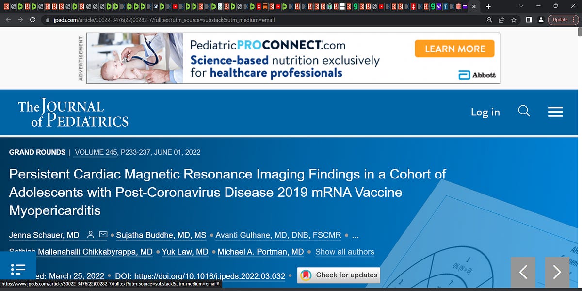 DEVASTATING : quot Persistent Cardiac Magnetic Resonance Imaging Findings