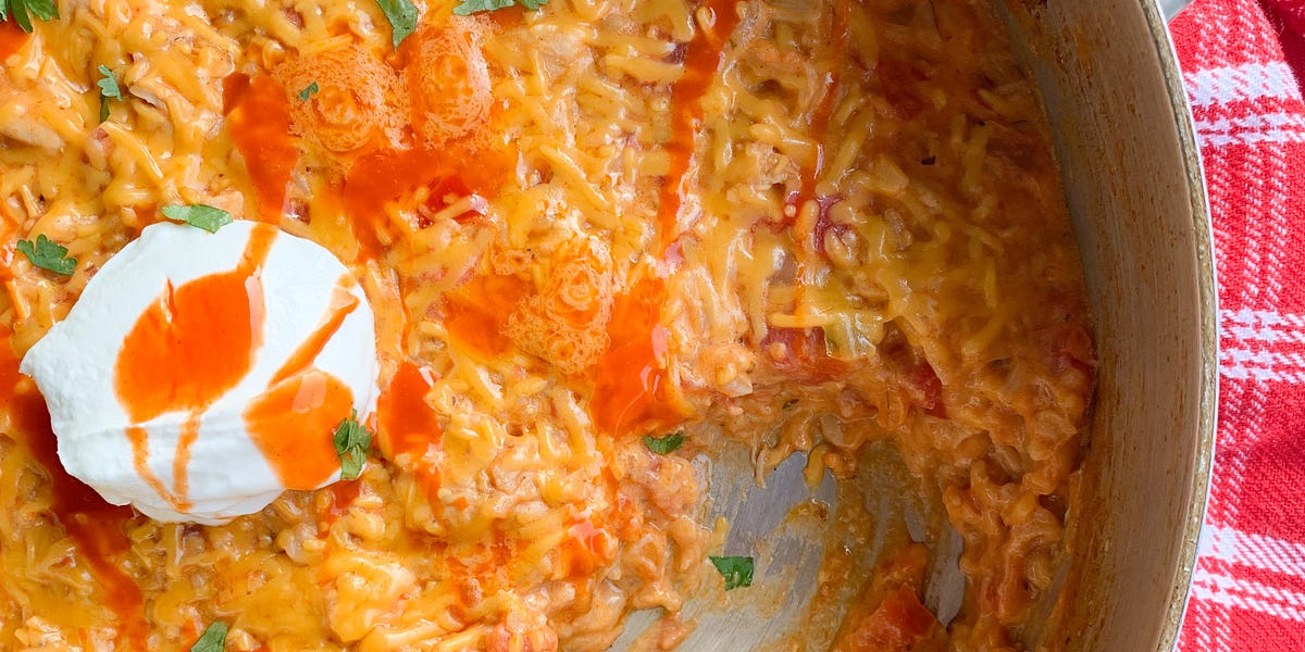 Cheesy Mexican Chicken & Rice Meals Made Easy