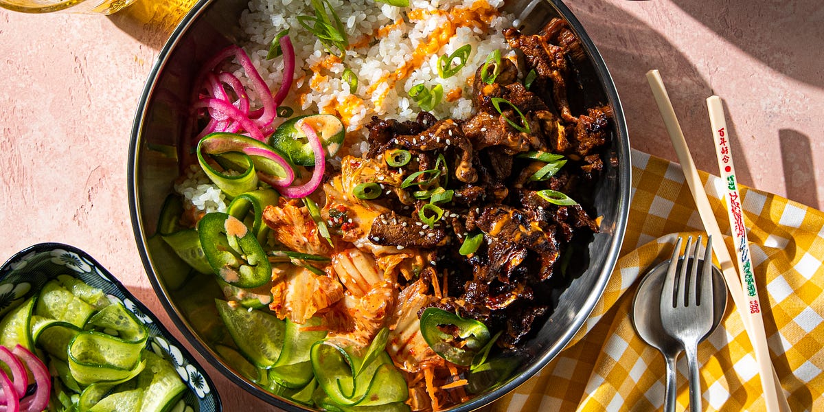 beef bulgogi bowls by Caroline Chambers