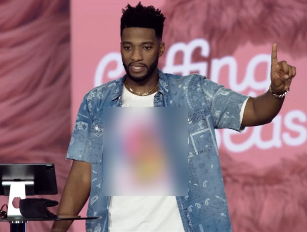 Immodest? Megachurch Pastor Mike Todd Preaches in Shirt Ft. Wife in A