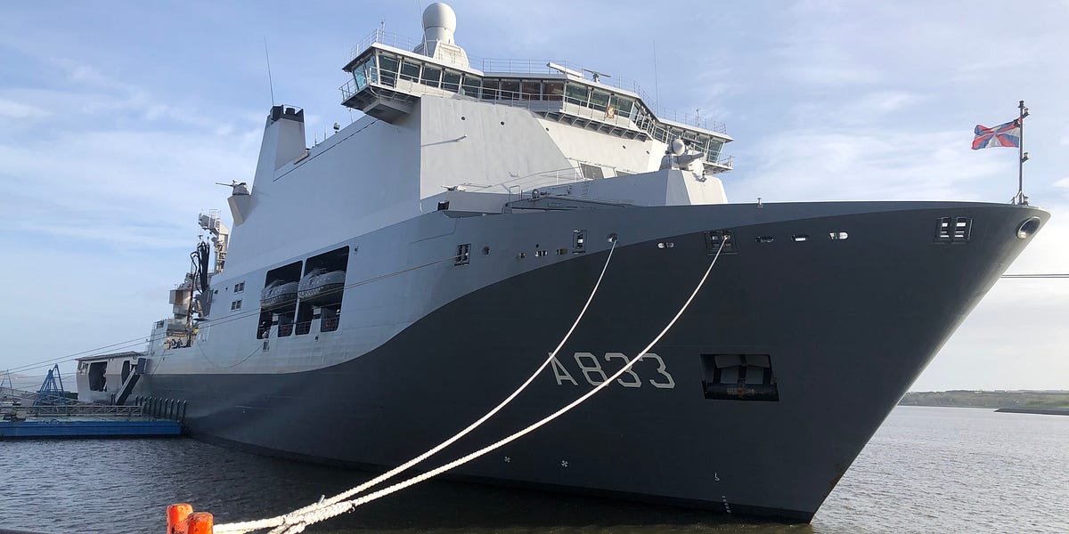 Four Dutch naval vessels dock in Cork Harbour