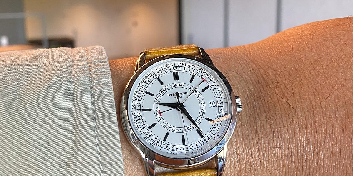 Patek philippe calatrava weekly calendar price online