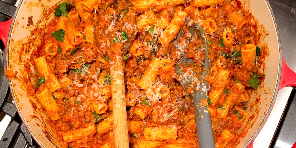 RECIPE The Bolognese by Ben Mandelker NBD Fancy