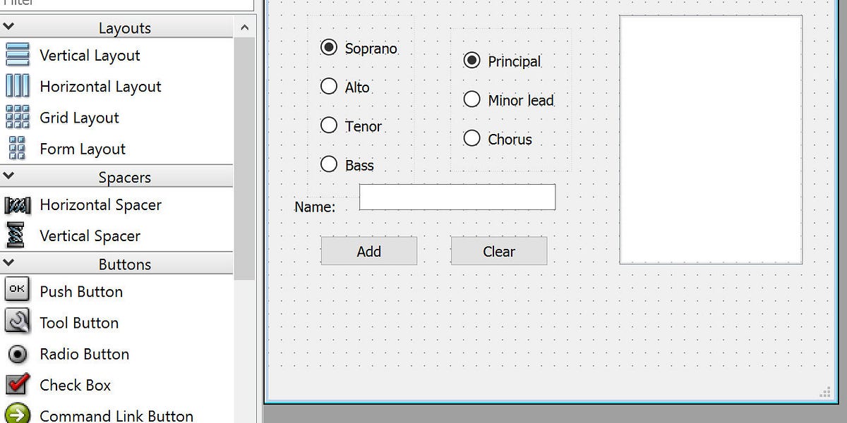 Using the PyQt Designer to create Python programs