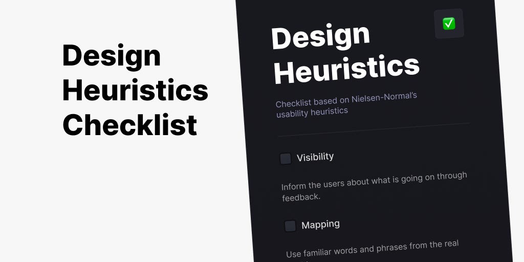 How to Apply Nielsen-Norman's Design Heuristics