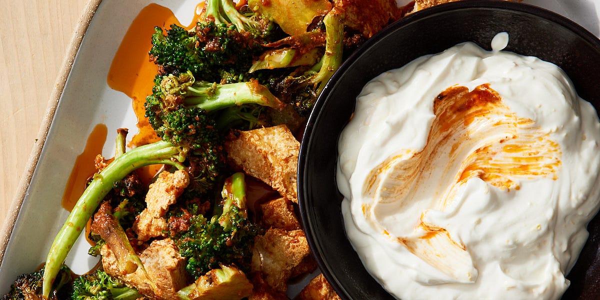Spicy Seared Tofu & Broccoli by Ali Slagle