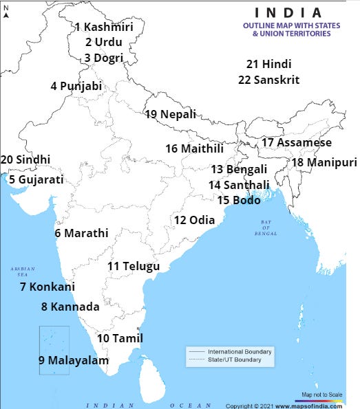 2 Scheduled Languages UPSC CSE Why Newsletter 2 Scheduled Languages UPSC CSE Why Newsletter