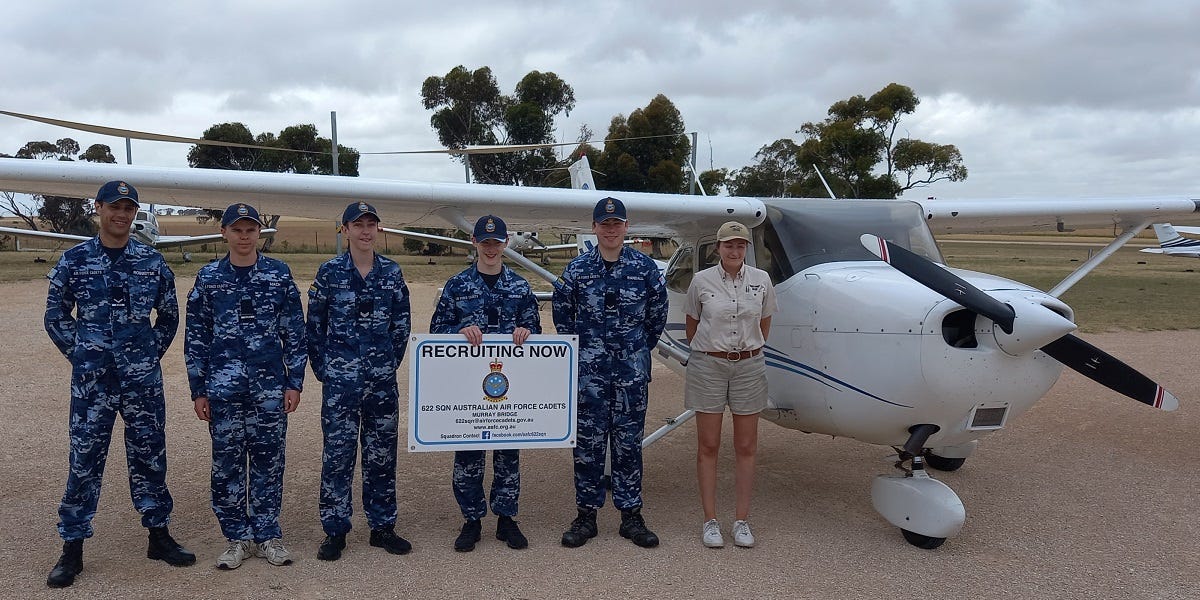 622 Squadron’s Air Force cadets get their wings