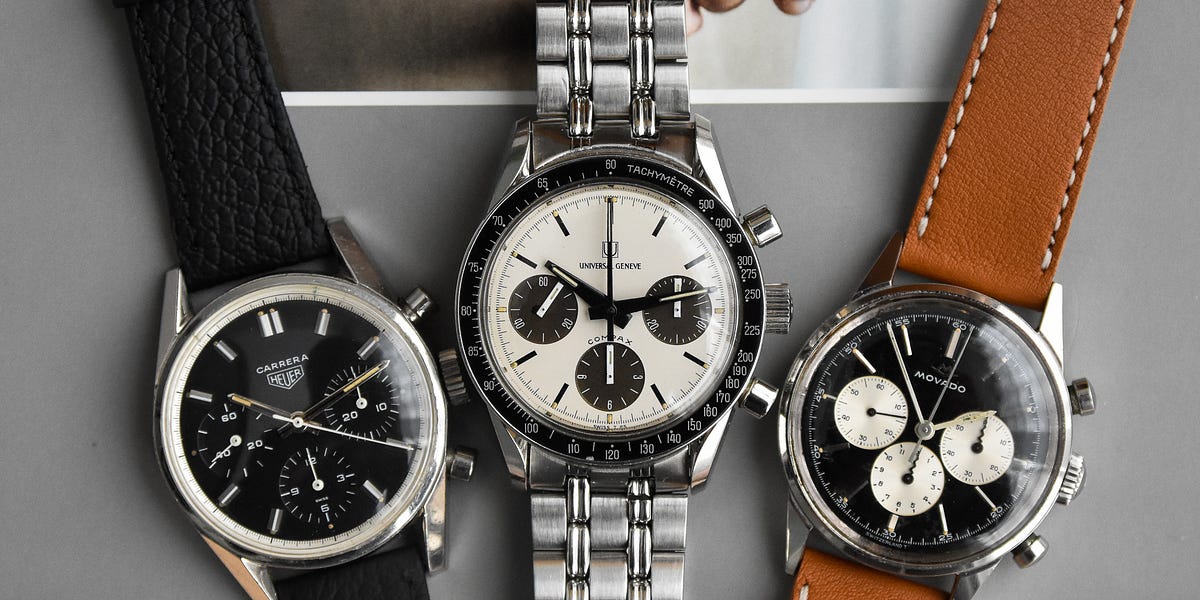Best vintage chronograph clearance