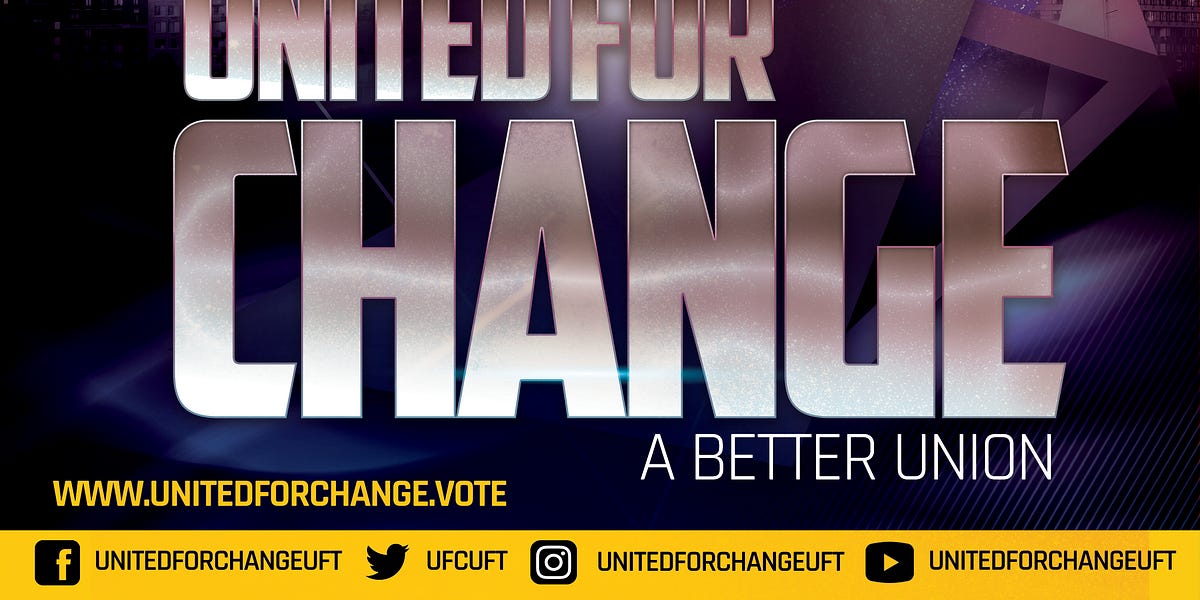 Historic Launch of United For Change UFT Slate