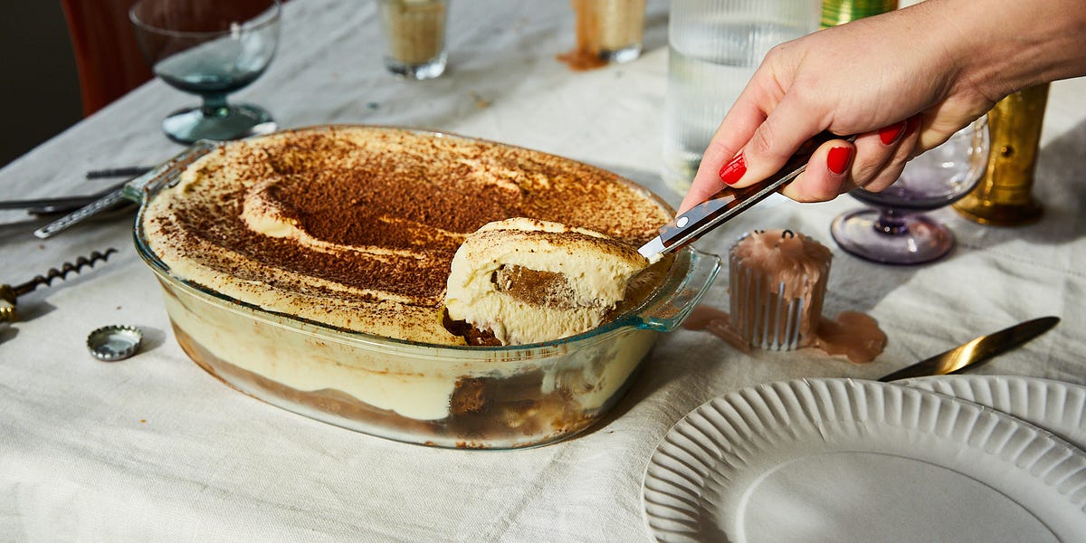 sheet cake with mascarpone and coffee by Alison Roman