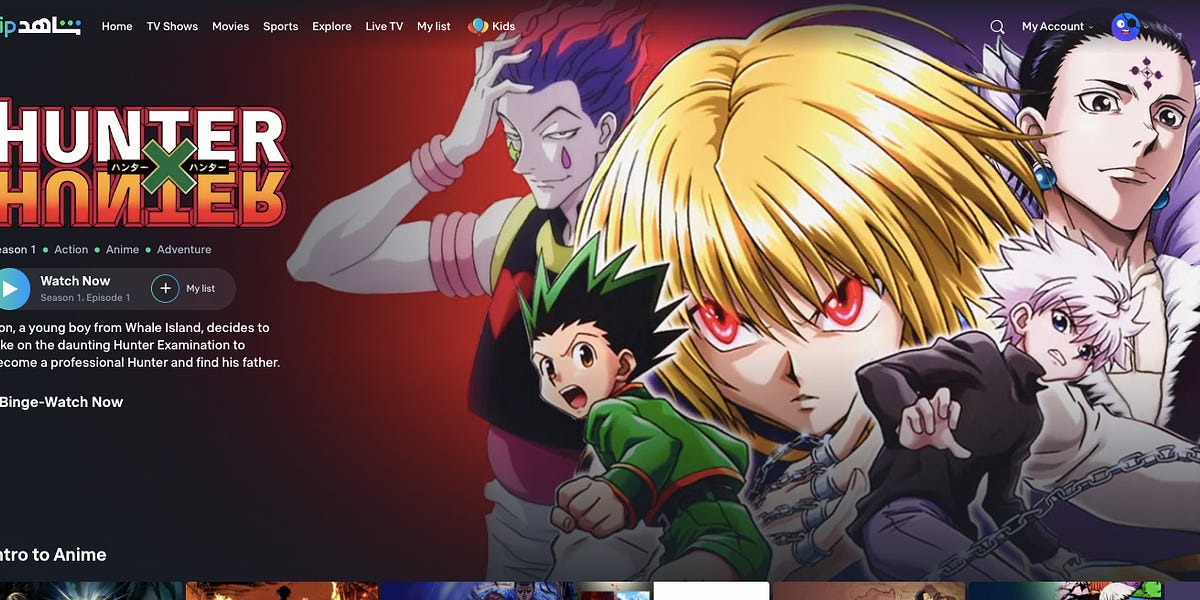Watch anime hotsell tv series