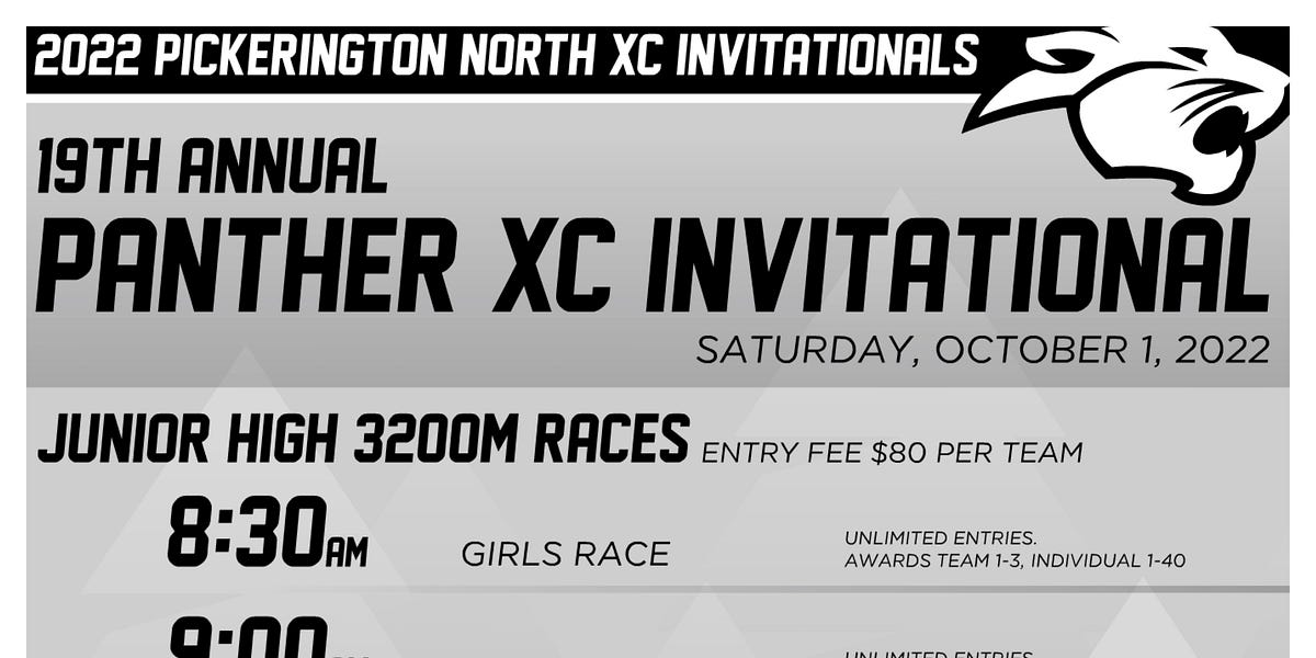 Pickerington North Panther Invitational by Jeff Powell