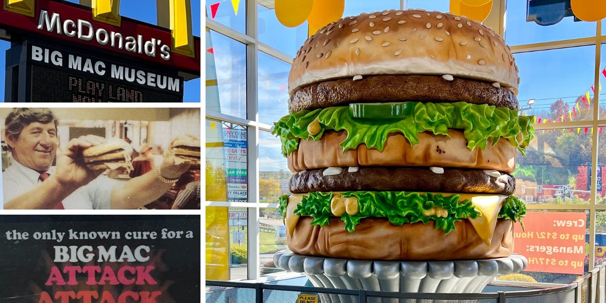 Let's explore the Big Mac Museum, a tribute to the creator of the