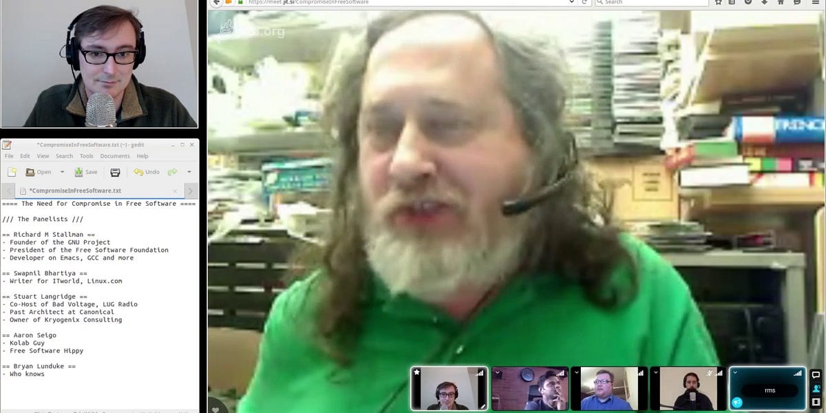 The Lunduke / Stallman Interviews - by Bryan Lunduke